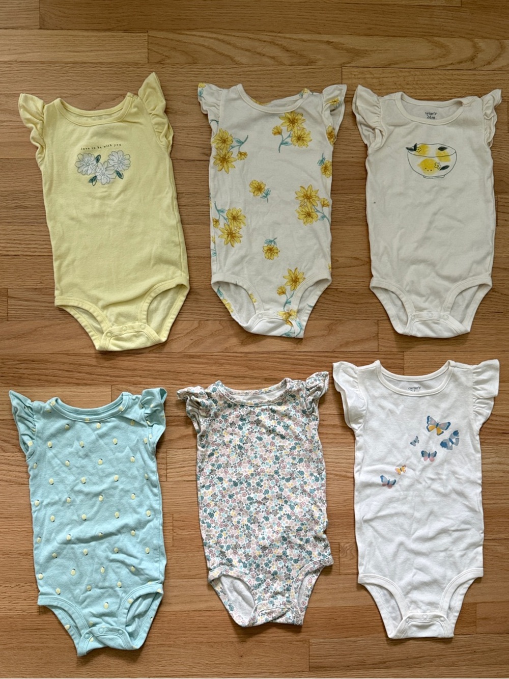 Carter's cotton Bodysuit Pack